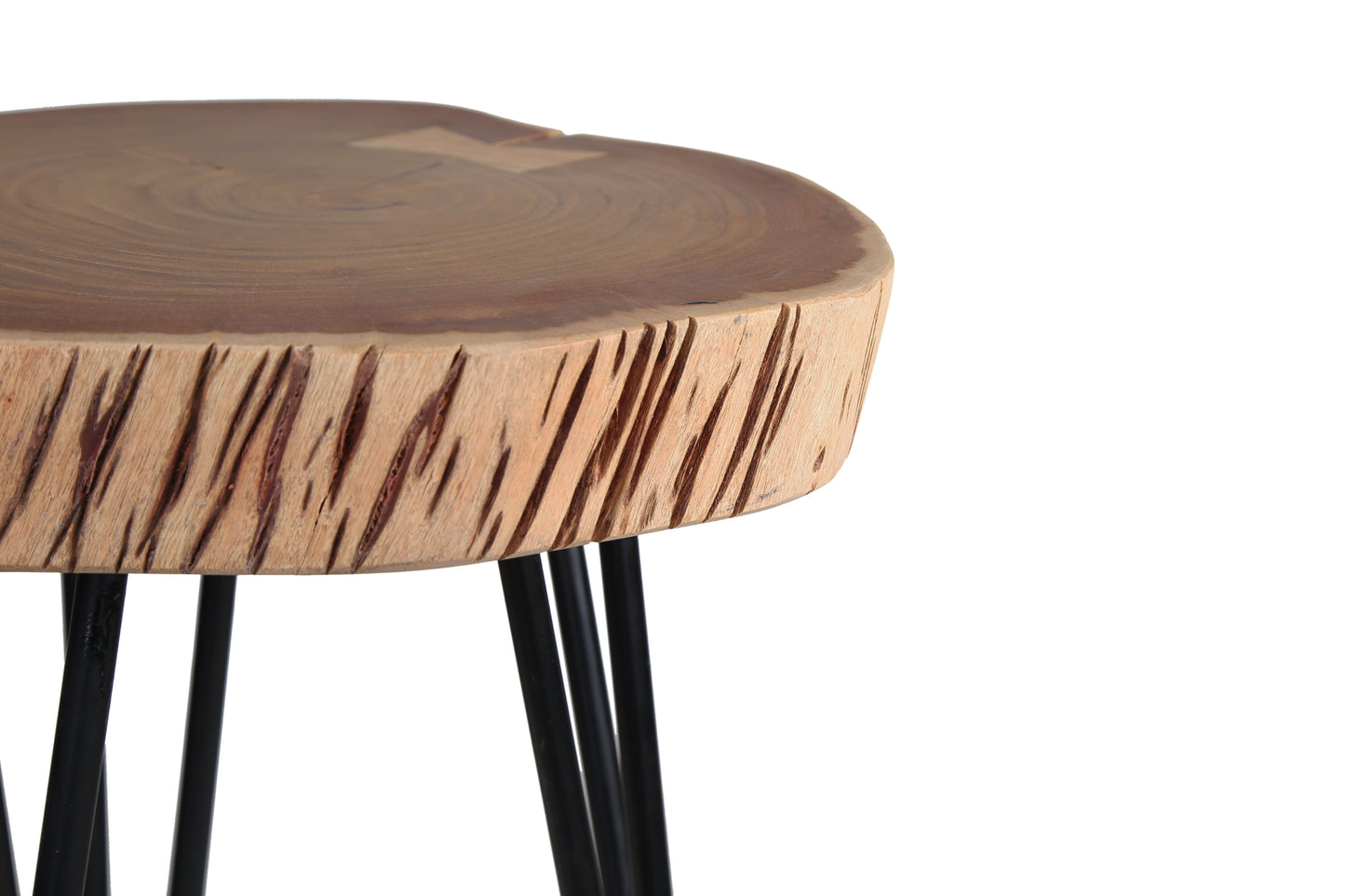 Holz Chunky Live Edge End Table