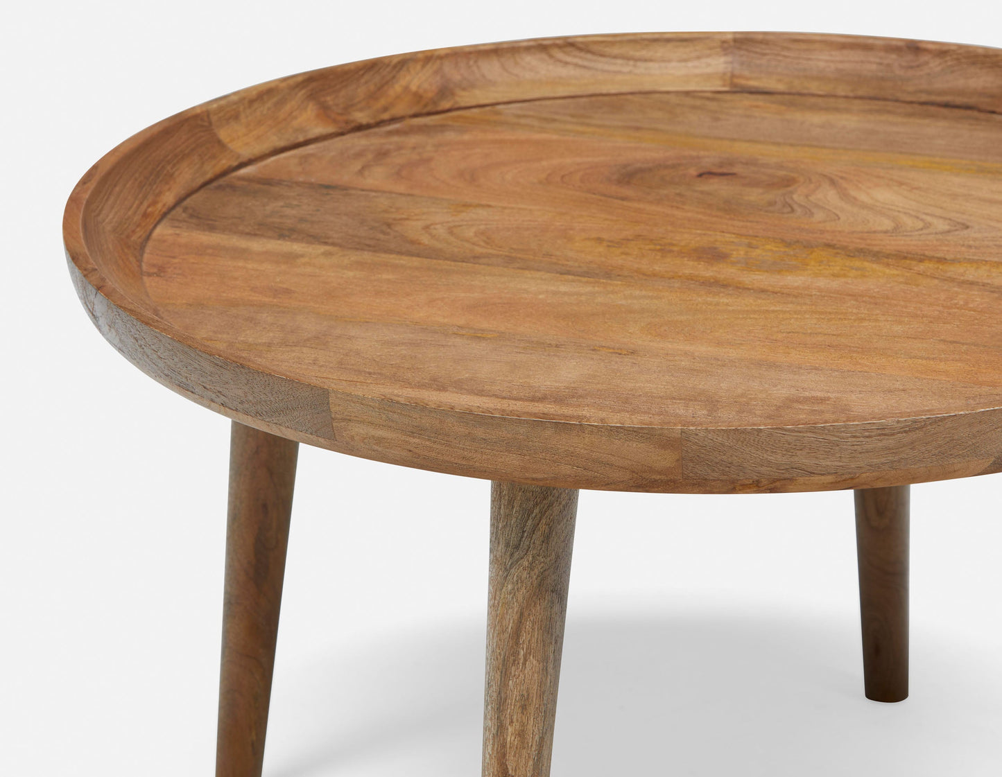 Nyore Tray Top Round Coffee Table