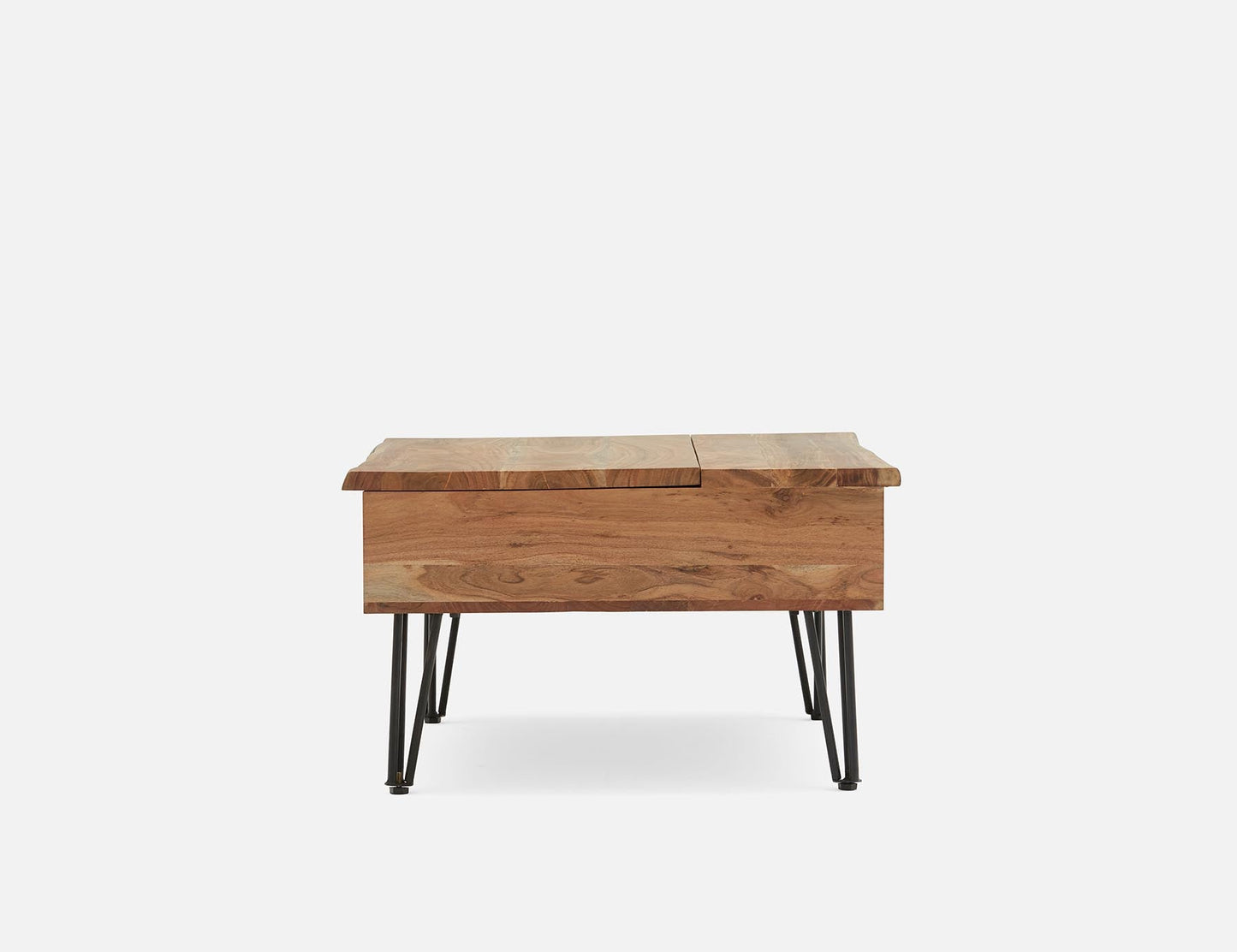 Terre Lift-Top Coffee Table with Live Edge and Storage