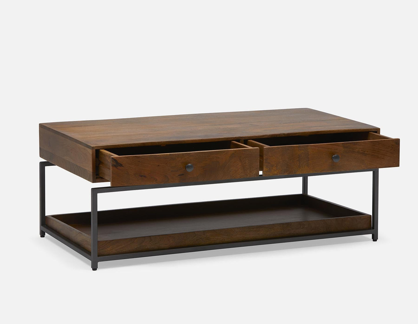 Tayo Modern Coffee Table with Drawers & Storage