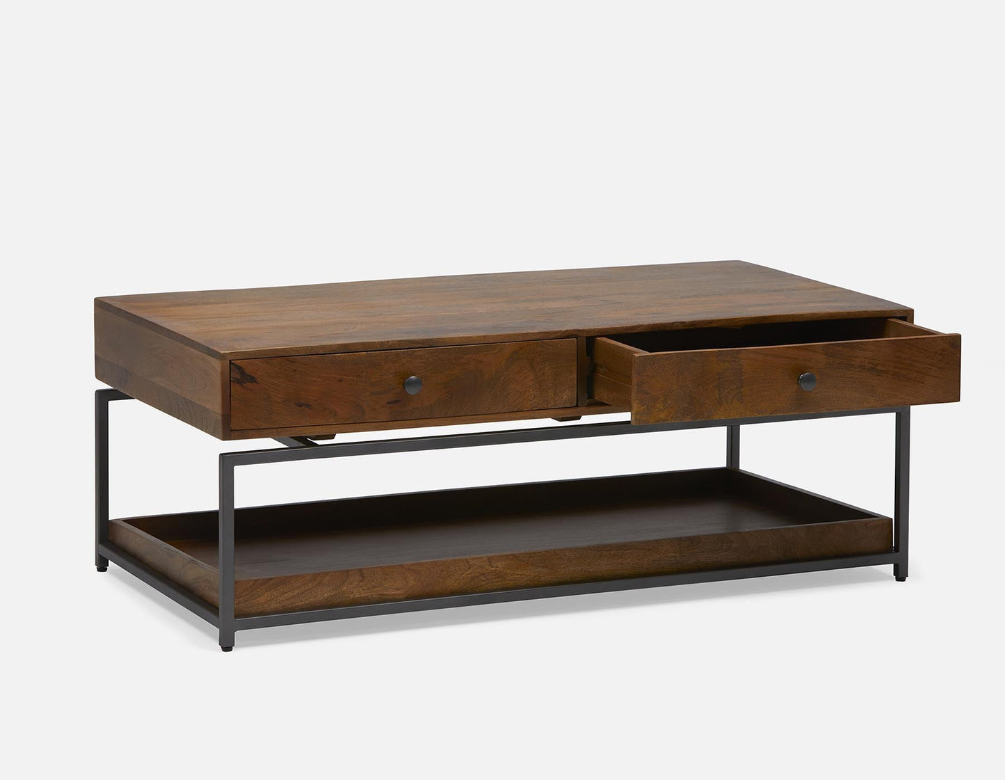 Tayo Modern Coffee Table with Drawers & Storage