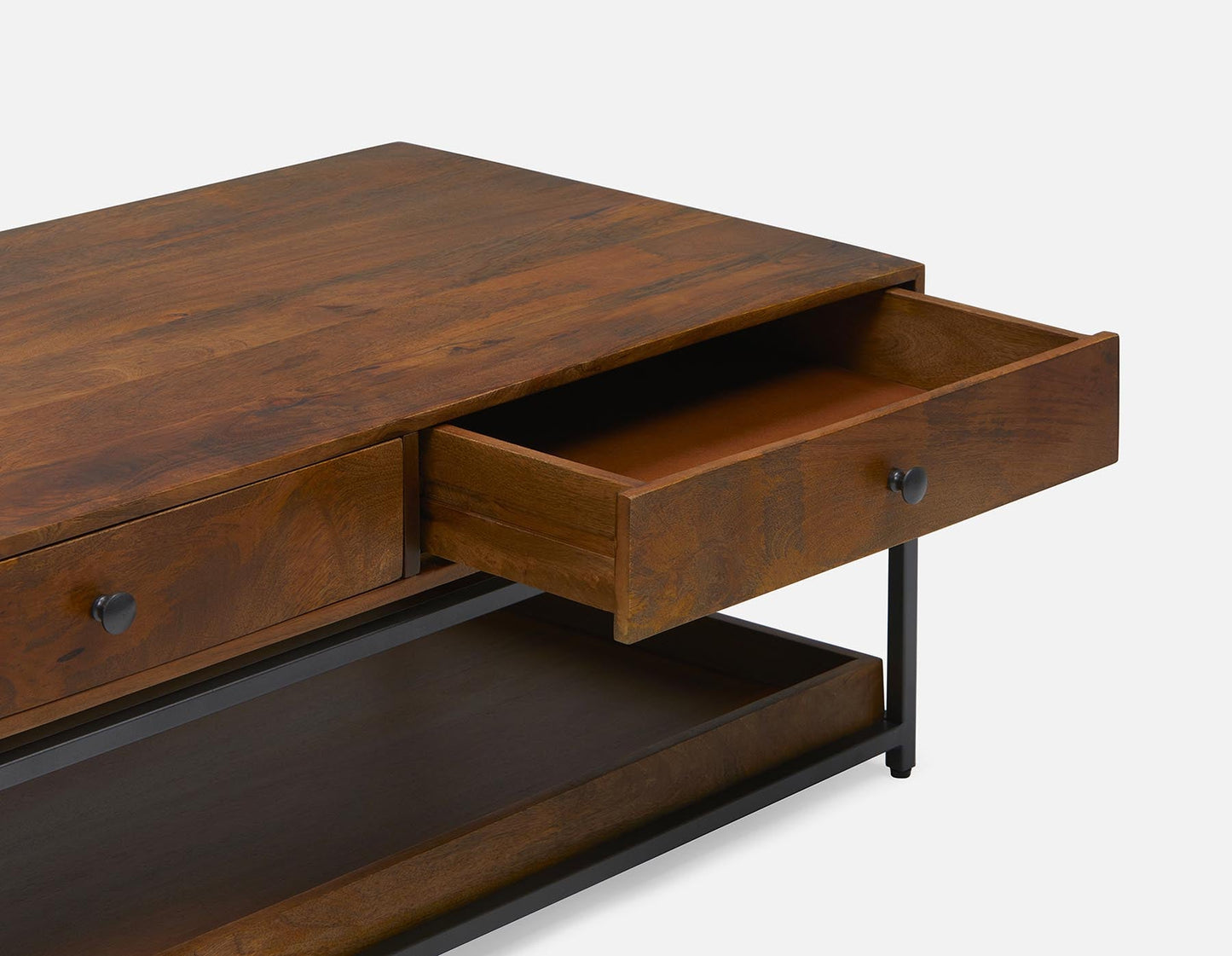 Tayo Modern Coffee Table with Drawers & Storage