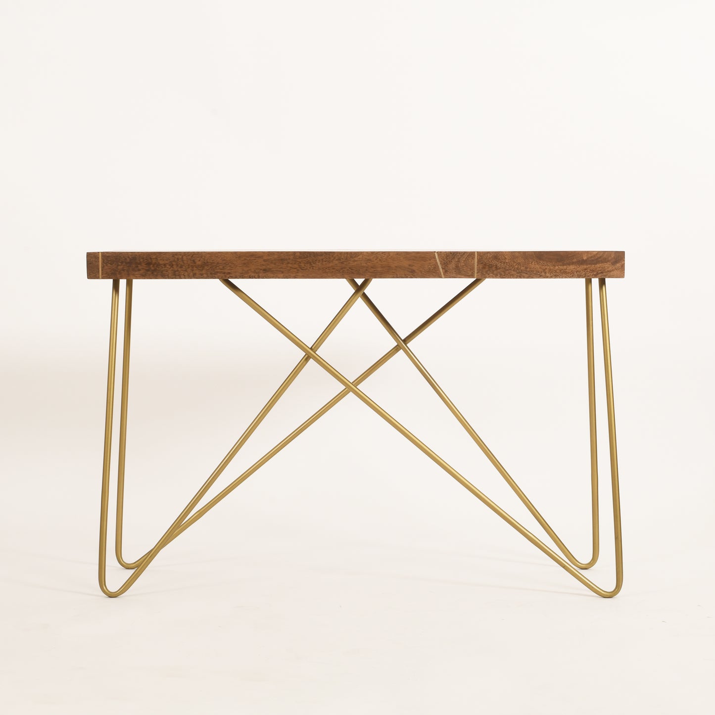 Rayos Brass Inlay Console Table